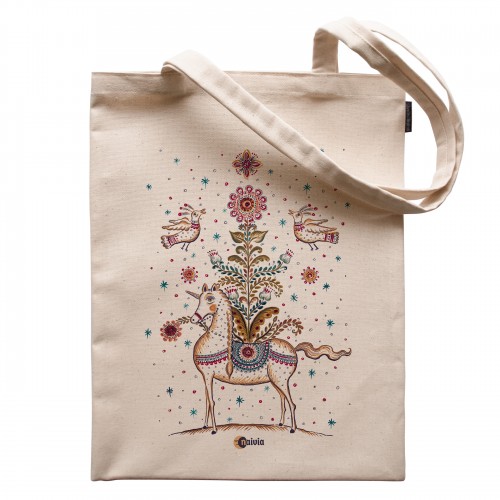 Printed Tote Bag, "The Unicorn", 100% cotton, 31x40 cm